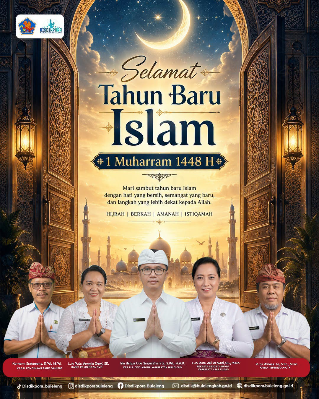 Selamat Tahun Baru Islam 1 Muharram 1448 H