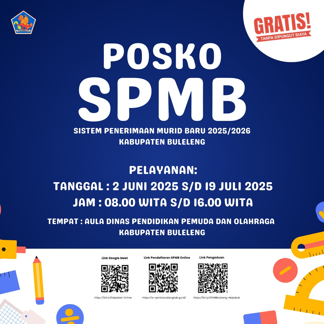 POSKO SPMB TAHUN 2025 KAB. BULELENG