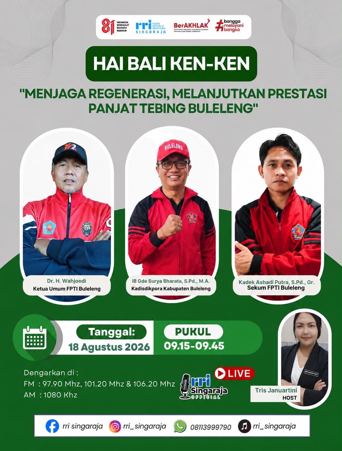 Menjaga Regenerasi, Melanjutkan Prestasi Panjat Tebing Buleleng