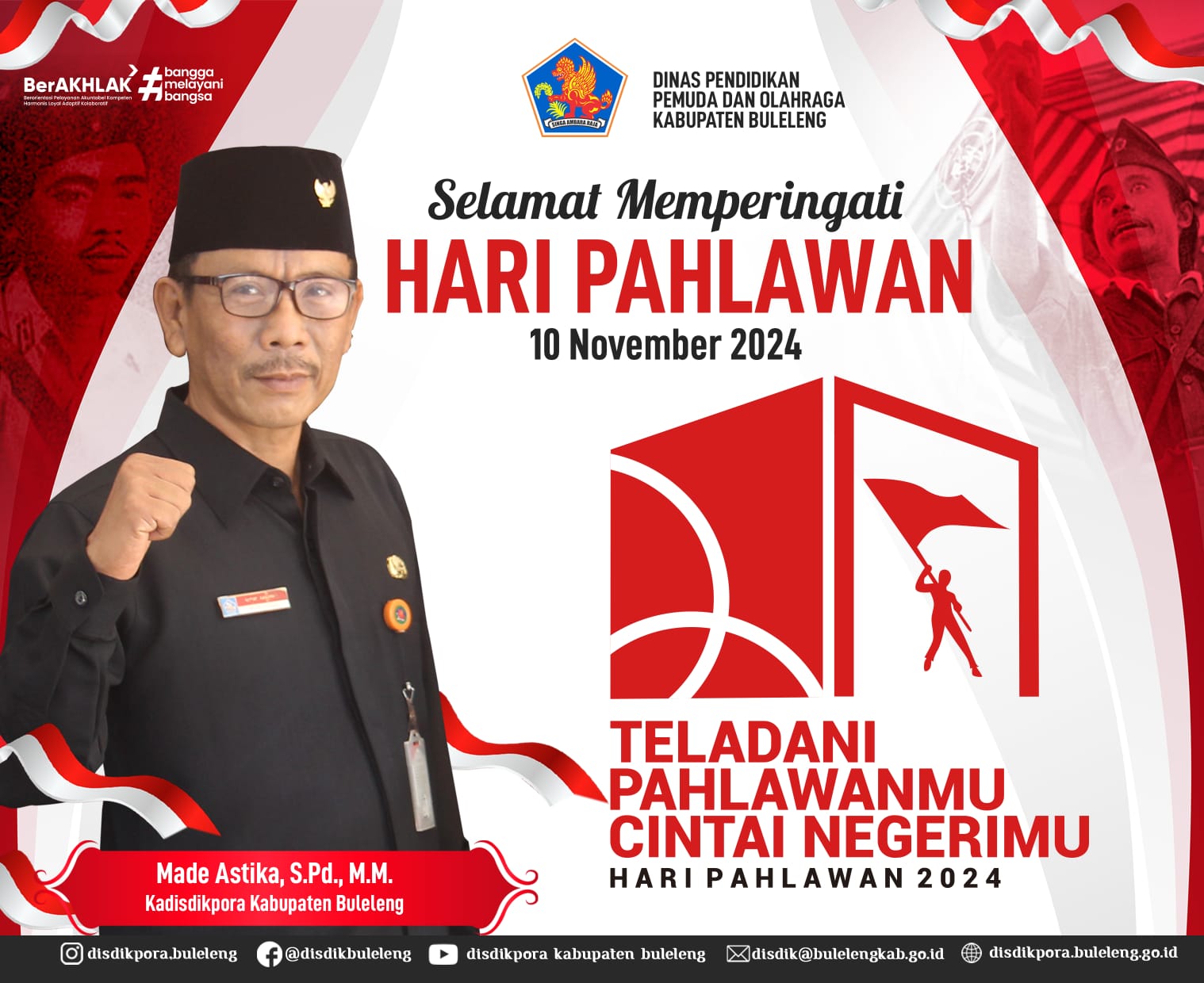 SELAMAT MEMPERINGATAI HARI PAHLAWAN TAHUN 2024