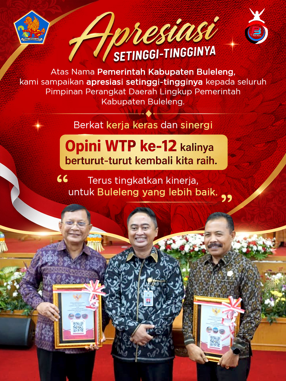 Presiasi setinggi-tingginya