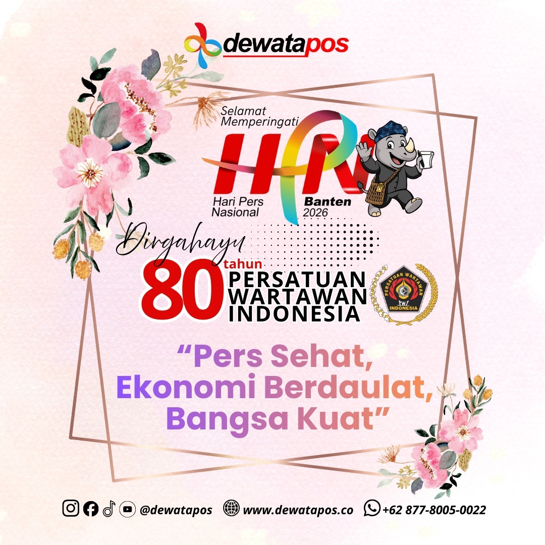 SELAMAT MEMPERINGATI HARI PERS NASIONAL 2026