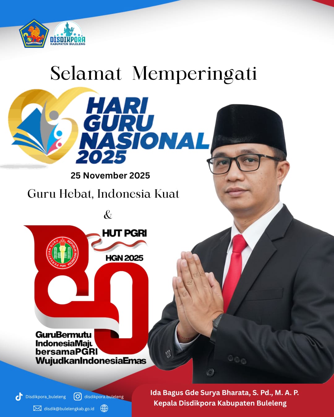 Selamat memperingati hari guru nasional tahun 2025